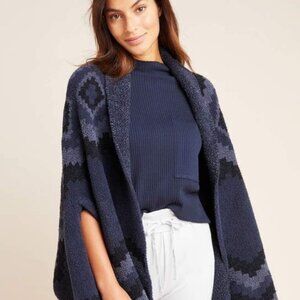 Anthropologie Barefoot Dreams Mosaic Wrap NWT